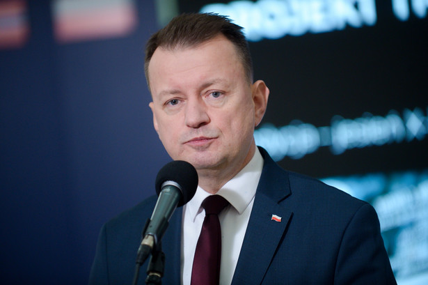 Warszawa, 19.12.2022. Wicepremier, minister obrony narodowej Mariusz Błaszczak