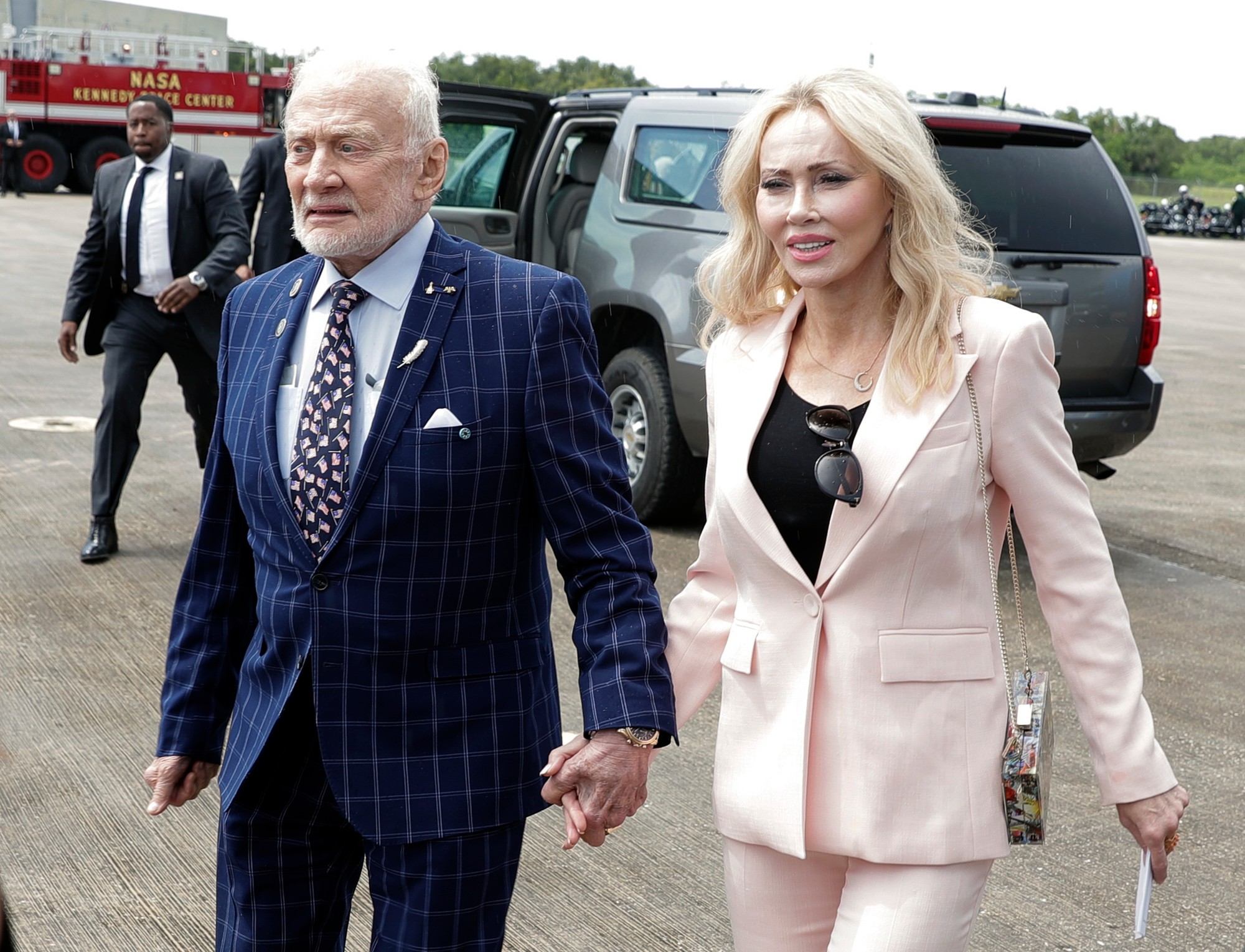 Buzz Aldrin a Anca Faur.