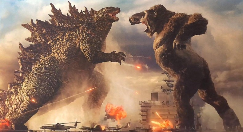 Godzilla vs. Kong opened strong in China.
