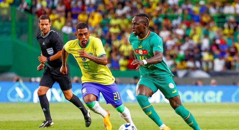 Le match Sénégal-Brésil/Getty Images