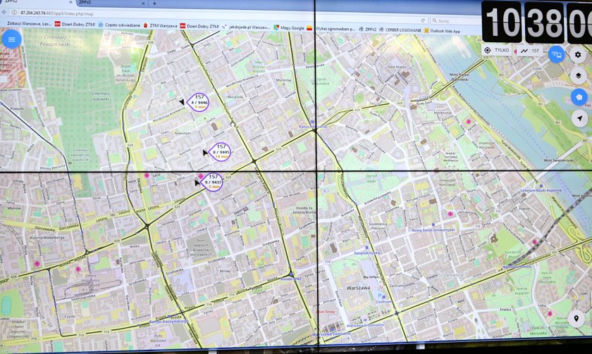 Tak wygląda centrum dowodzenia ZTM