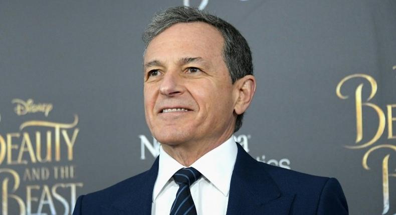 CEO of the Walt Disney Company, Bob Iger, attends the 'Beauty And The Beast' New York Screening, in March 2017