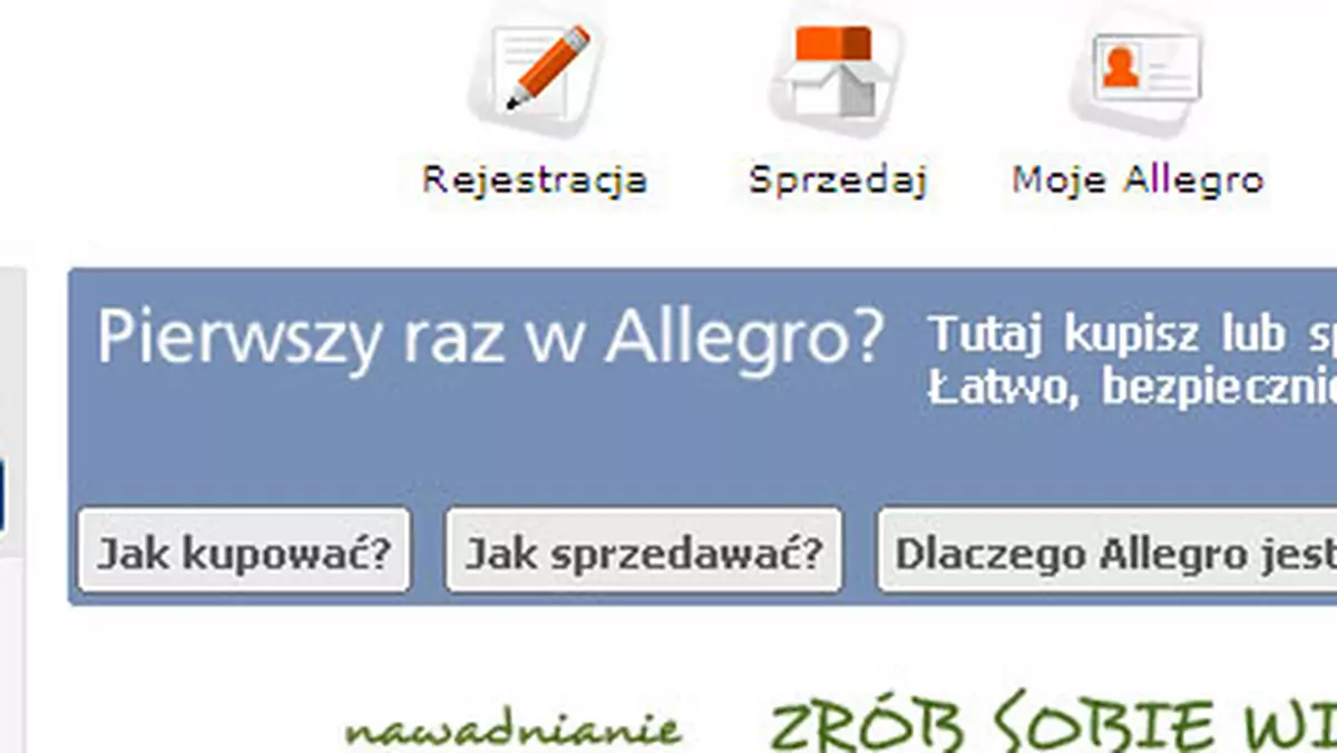 Allegro.pl - problemy z fakturami za marzec 2009