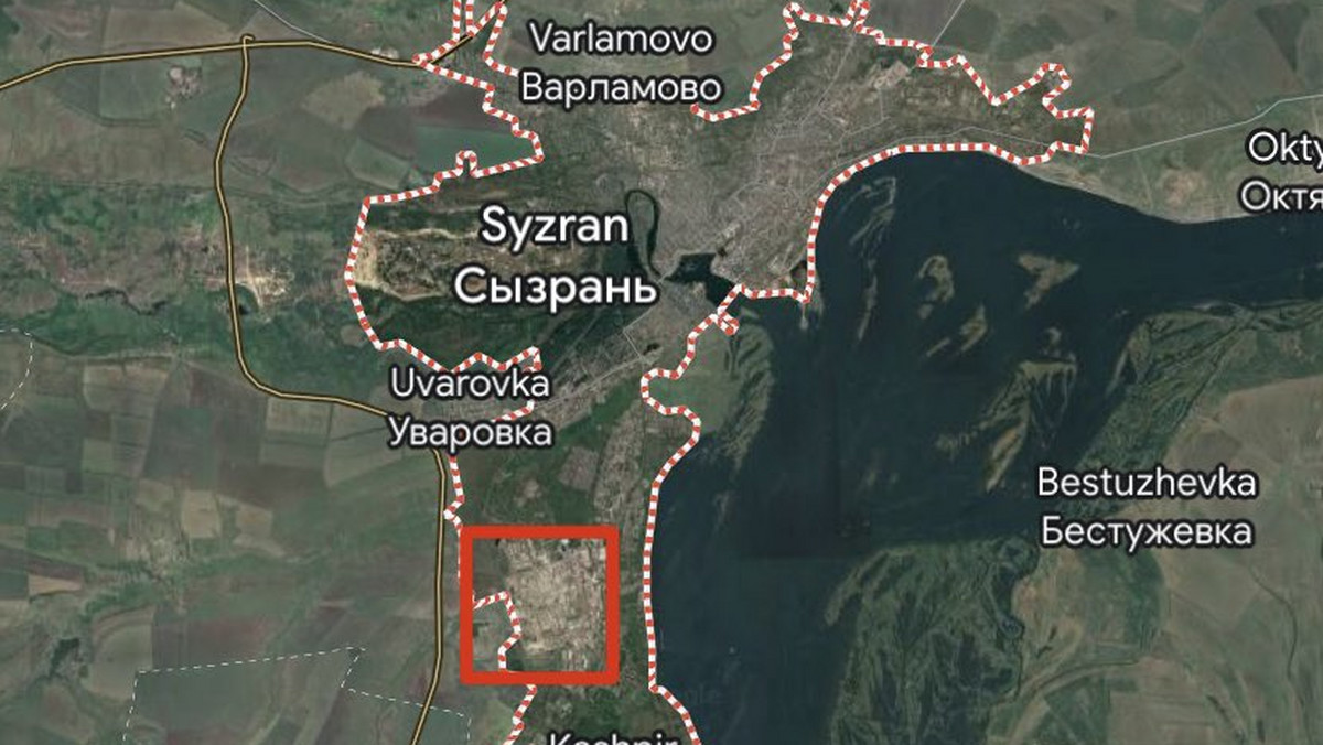 Atak dronów na rosyjskie rafinerie w obwodzie samarskim [WIDEO]