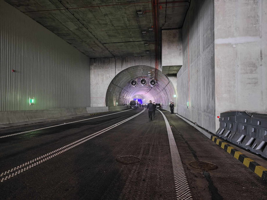 Tak wygląda tunel w Świnoujściu
