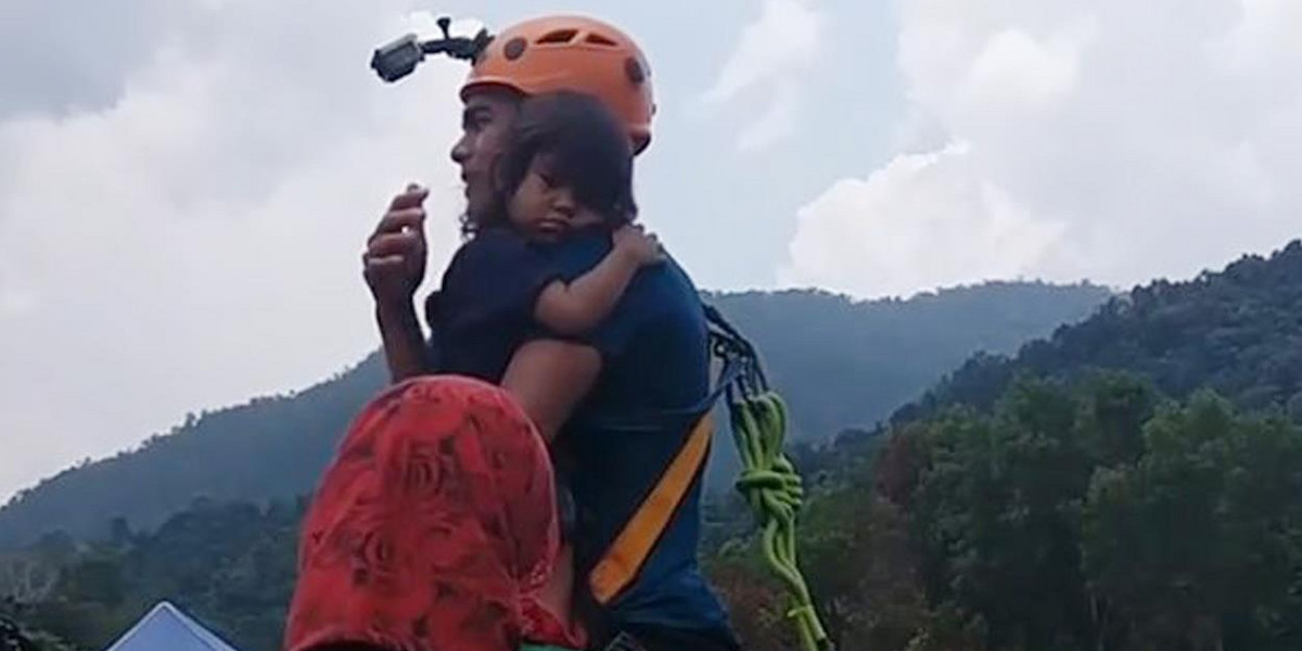 Malezja. Redha Rozlan ryzykował życie 2-letniej córki dla zabawy 