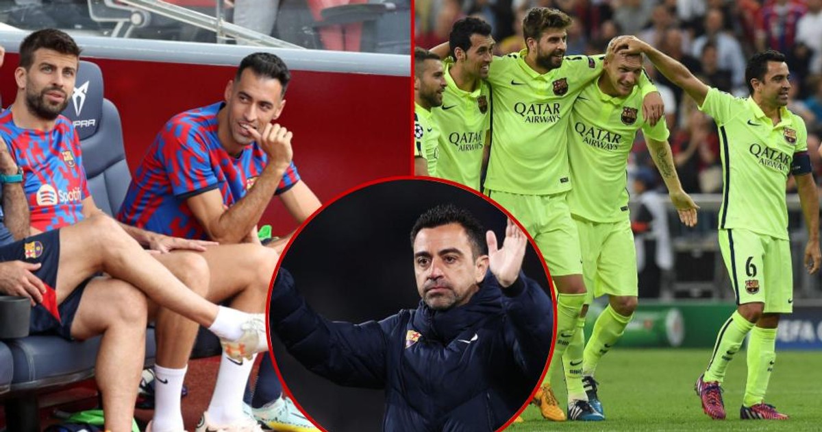Busquets leaving, Pique and Alba not playing Xavi is showing no mercy