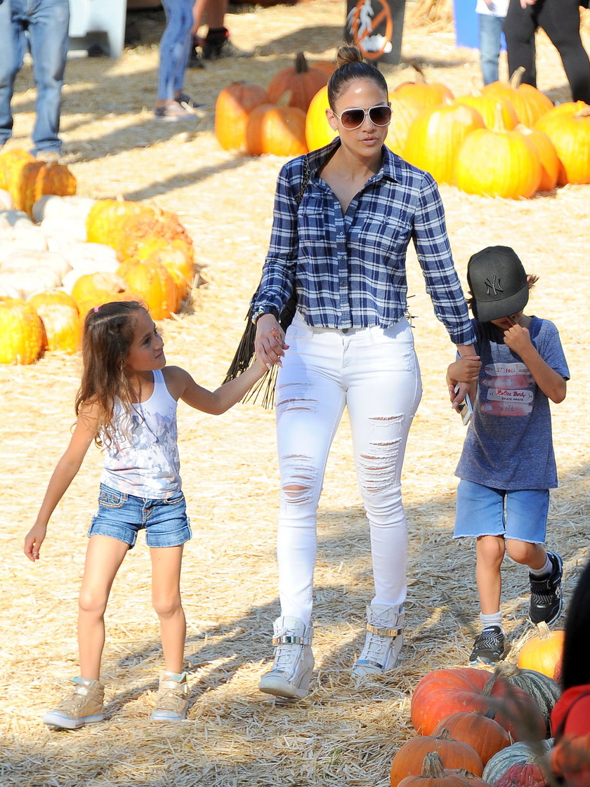  Jennifer Lopez z dziećmi