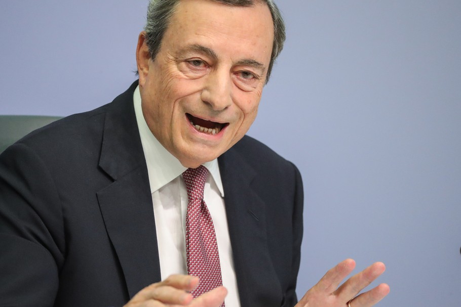 Szef EBC Mario Draghi