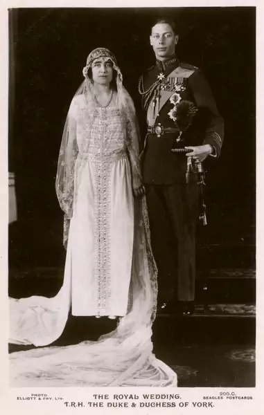 Tak wyglądali Elizabeth i Albert w dniu swojego ślubu