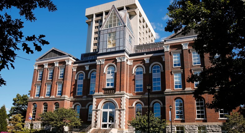 General view of the Main Building on the campus of the University of Kentucky.Michael Hickey/Getty Images