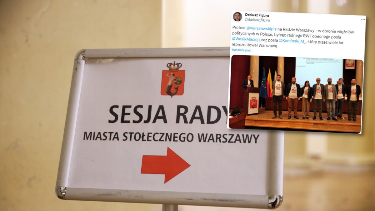 Radni PiS w wymownych koszulkach na sesji. "Robiliście to przez osiem lat"