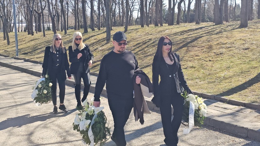 Sahrana Saše Popovića