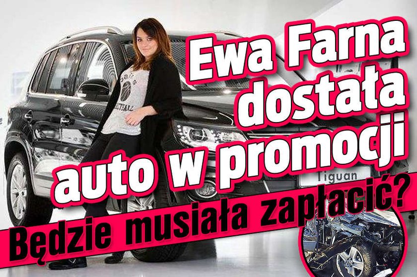 Farna dostała auto w promocji Będzie musiała zapłacić