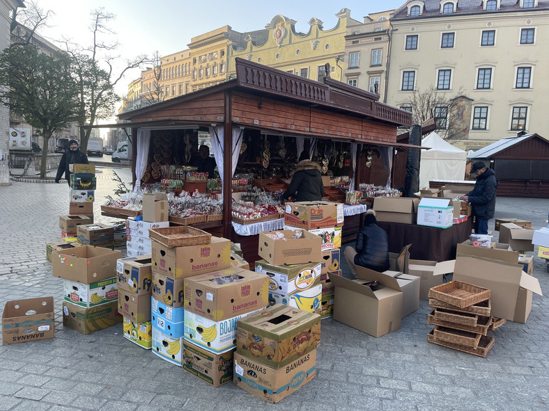 Przygotowania do Jarmarku Boźonarodzeniowego