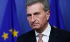 RMF FM: Guenther Oettinger dostał reprymendę od szefa KE za swoje słowa o Polsce