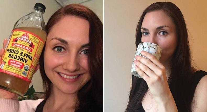 'I Drank Apple Cider Vinegar For A Month'