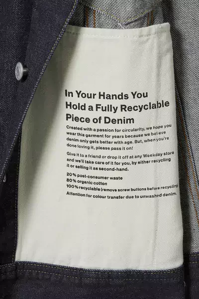 Weekday chce w przyszłości wykorzystać sposoby produkcji z kolekcji Circular Denim we wszystkich jeansowych produktach