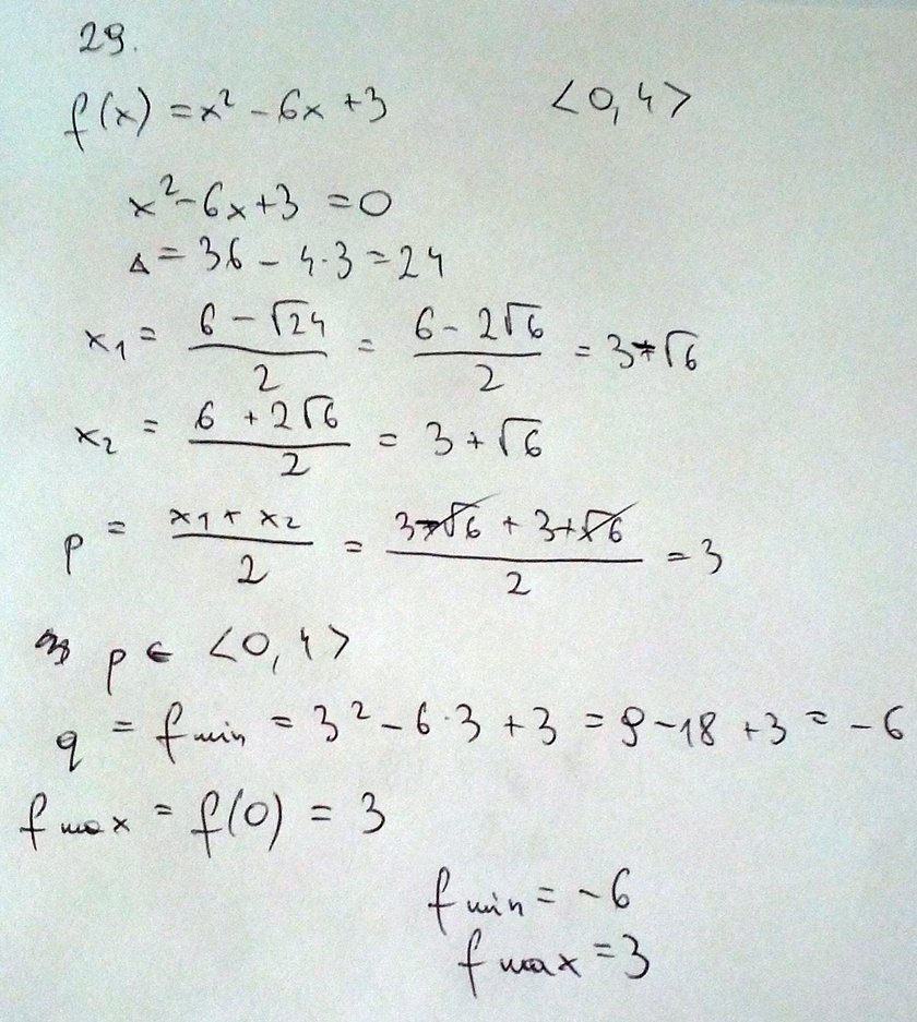 Arkusz egzaminacyjny - matematyka, poziom podstawowy