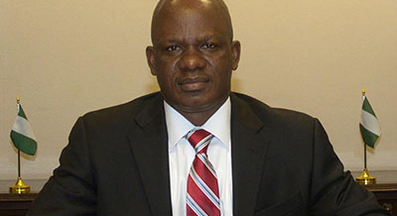 Consul-General of Nigeria in New York, Mr Benaoyagha Bernard Mese Okoyen [nigeriahouse]