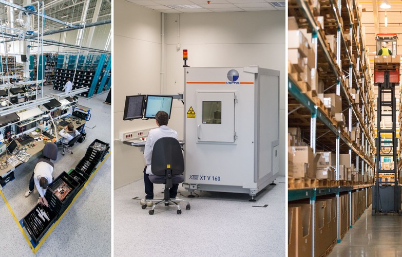 Wrocław Centrum Serwisowe Acera. Dział serwisu , aparat RTG i magazyn części zamiennych w centrum serwisowym Asplex fot. <br><br>fot. (ukit) PAP/Maciej Kulczyński