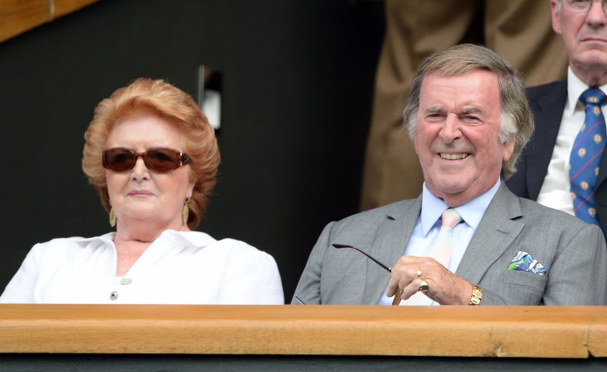 Terry Wogan z małżonką