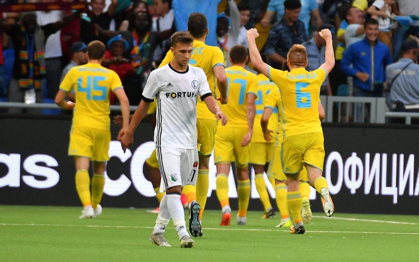 Legia nie dała rady Kazachom. O awans będzie trudno