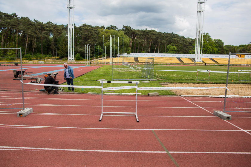 Remontują stadion na Golęcinie