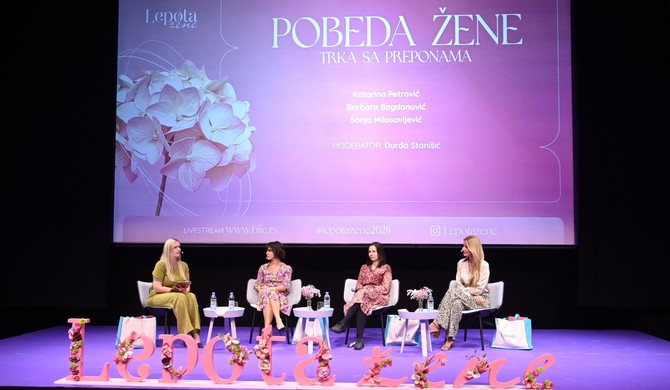 Panel Pobeda žene - Đurđa Stanišić, Sonja Milosavljević, Tijana Simić i Katarina Petrović