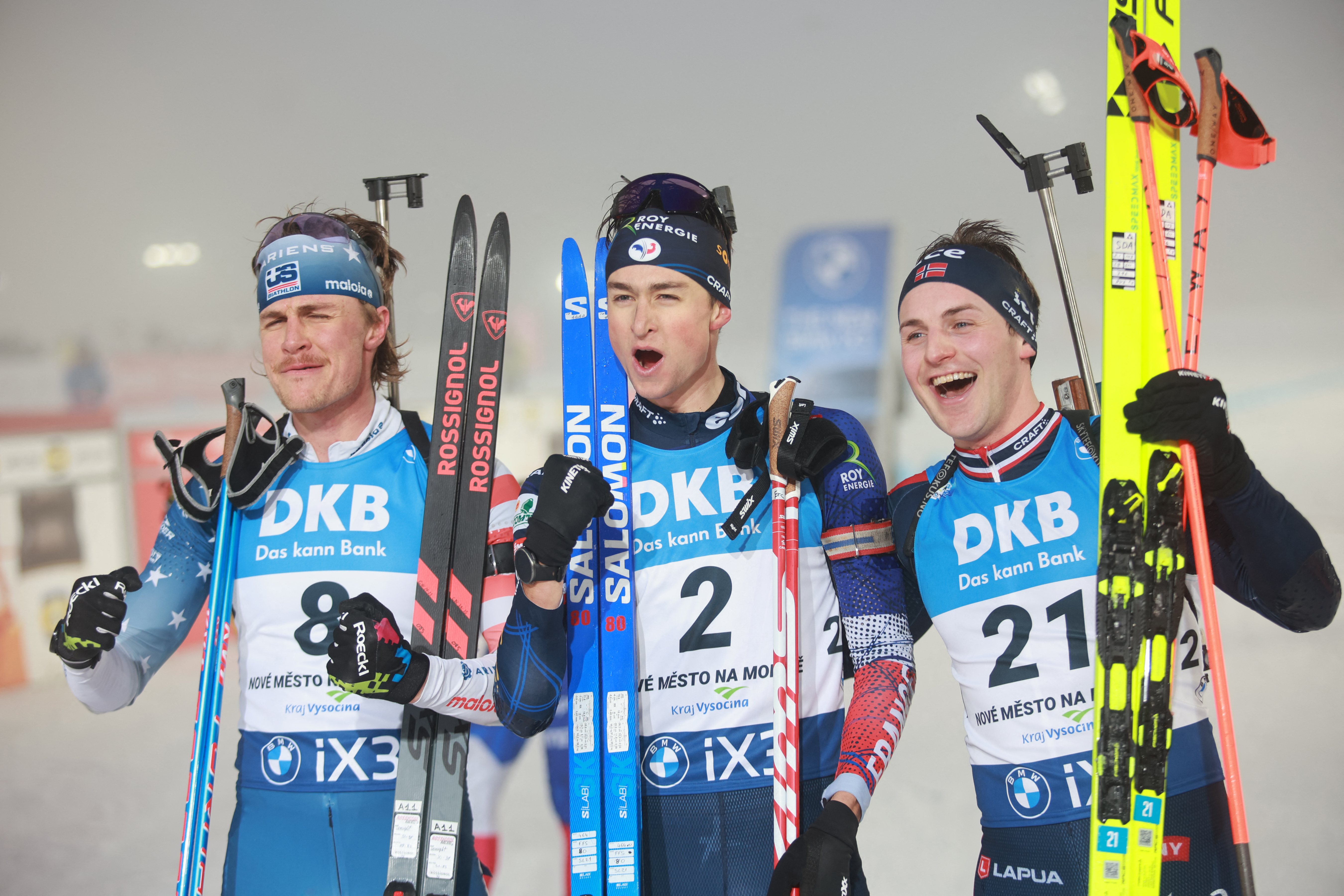 Perrot détrône Giacomel et prend la tęte de la Coupe du monde de biathlon