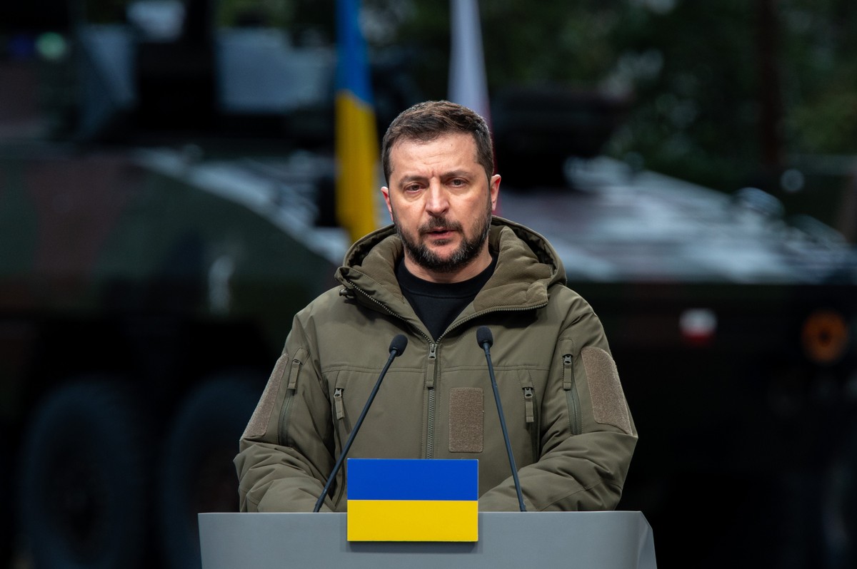 Prezydent Ukrainy Wołodymyr Zełenski