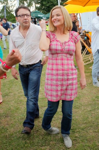 Monika Richardson i Zbigniew Zamachowski