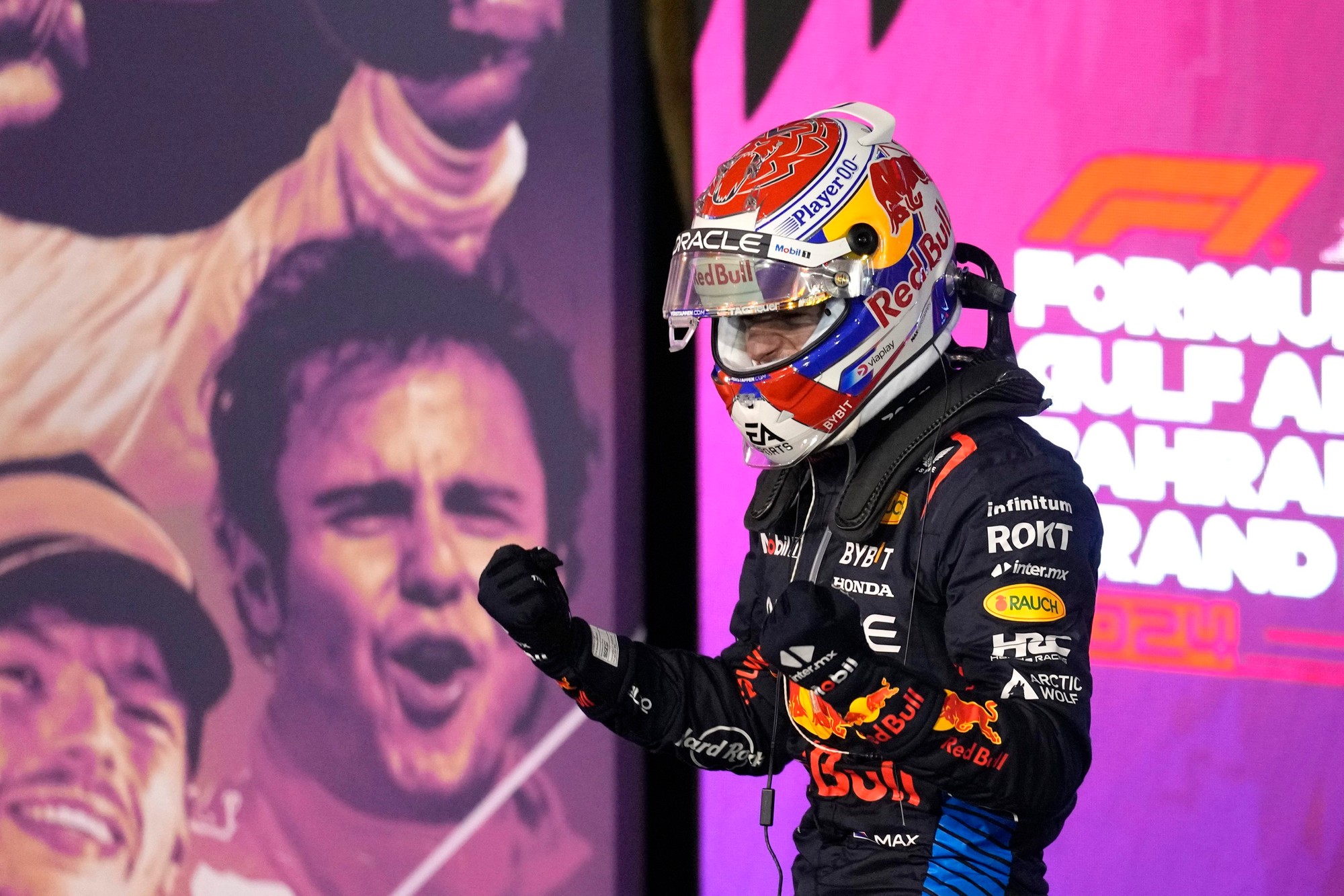 Veľká cena Bahrajnu: Holanďan Max Verstappen (Red Bull).