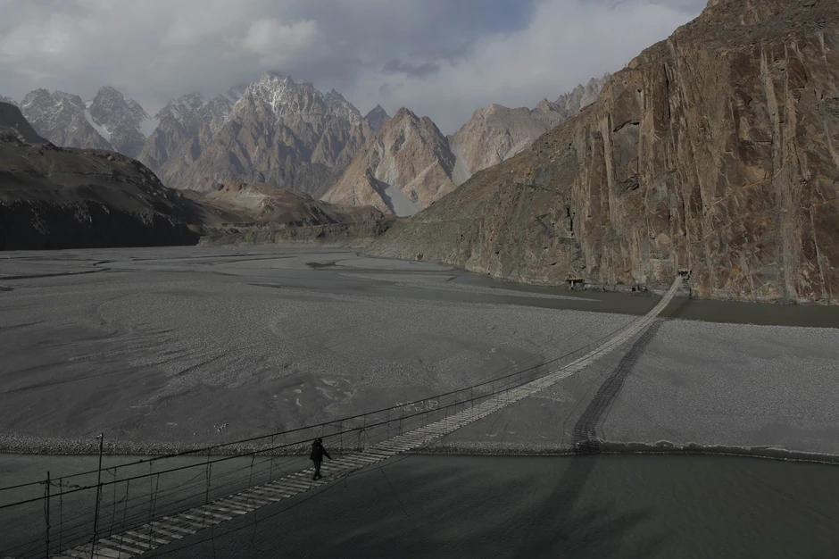 Viseći most u dolini Hunza
