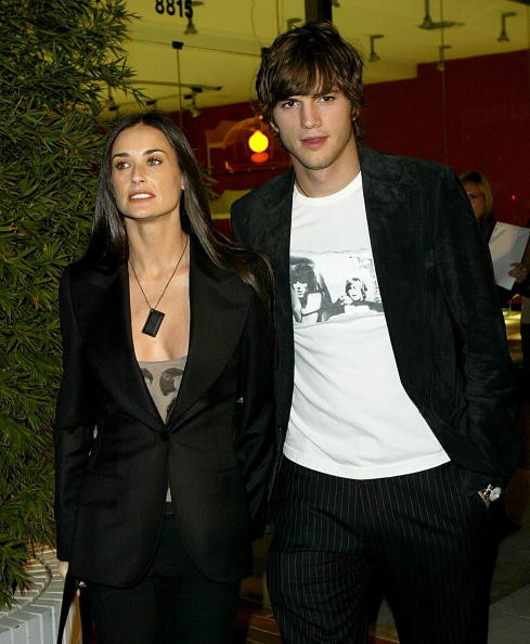 Demi Moore i Ashton Kutcher / fot. Getty Images