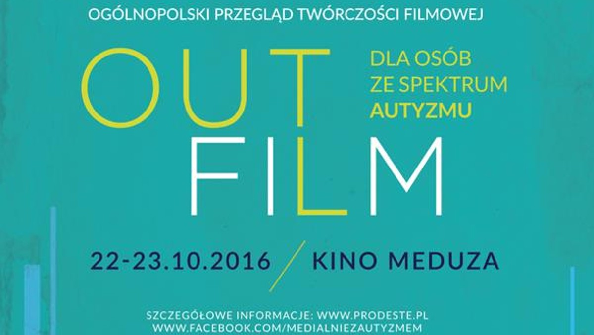 W dniach 22-23 października 2016 roku w Kinie Meduza w Opolu oraz w NCPP odbywać się będzie 1. Ogólnopolski Przegląd Twórczości Filmowej OutFilm dla osób ze spektrum autyzmu. Organizatorem projektu jest Fundacja Prodeste. Projekt powstaje przy współudziale Stowarzyszenia Opolskie Lamy. Dofinansowany jest przez MKiDN.