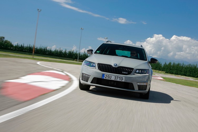 Skoda octavia RS - pierwsza jazda