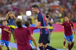 Robert Lewandowski: "Bambi" to szczególny talent, taki jak Pedri, Gavi czy Ansu Fati