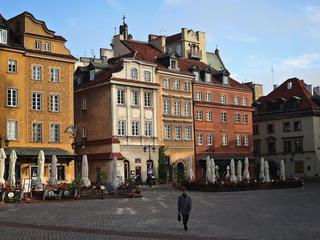 Starówka Stare Miasto Warszawa kamienice