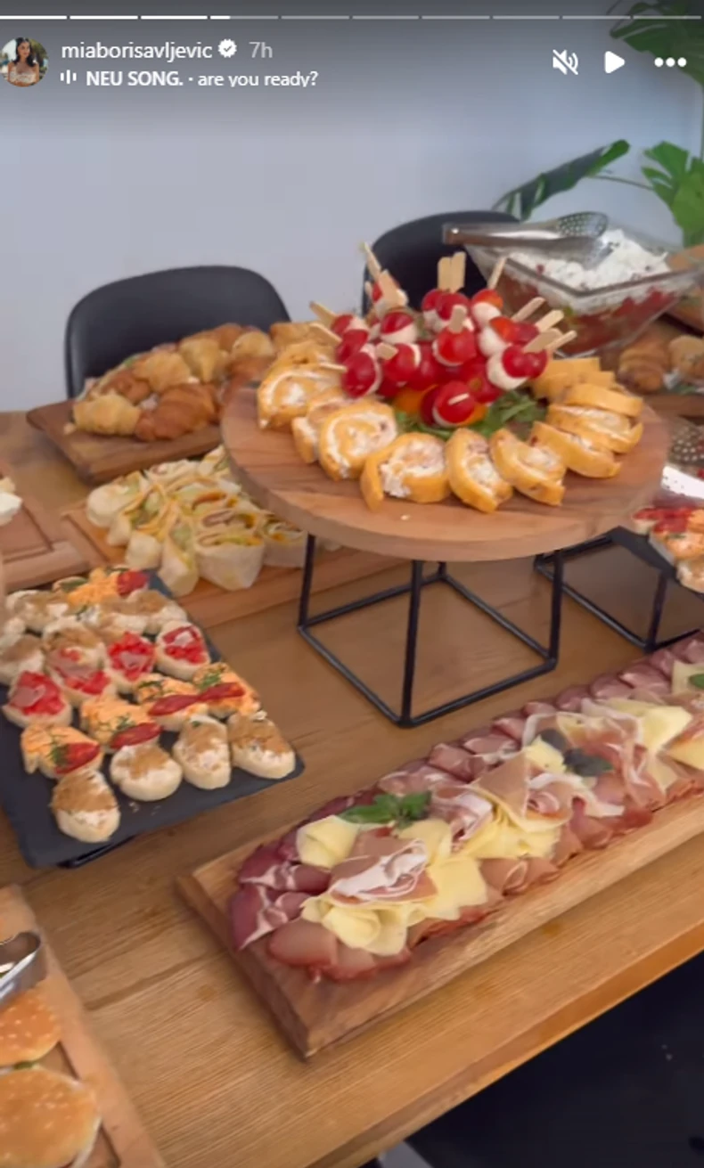 Rođendan ćerke Mie Borisavljević