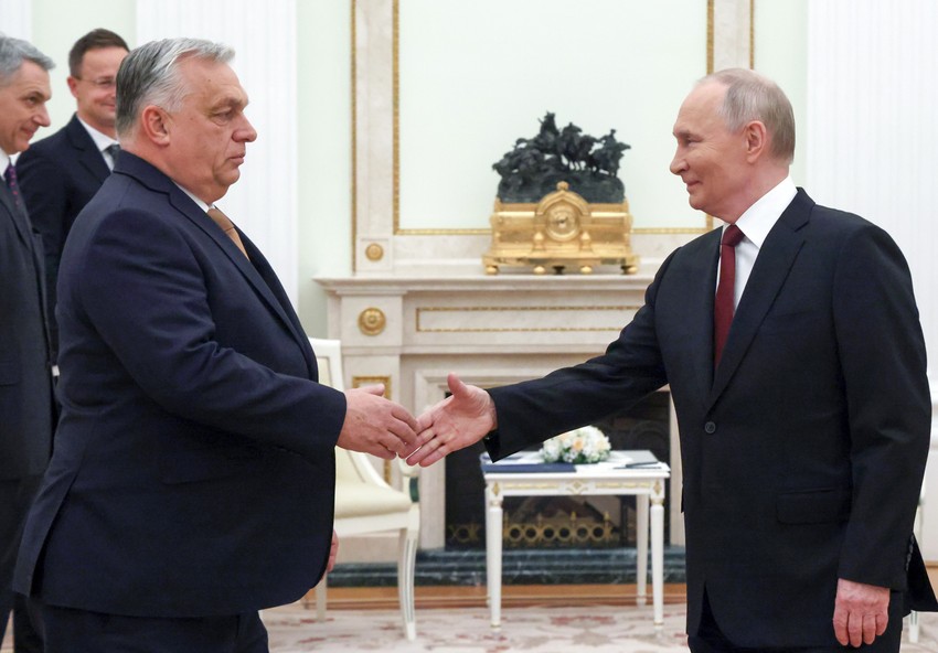 Viktor Orban i Vladimir Putin