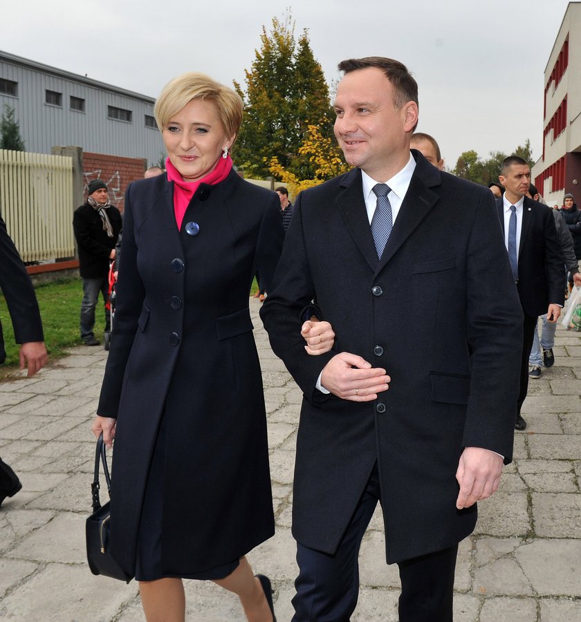 Agata Duda i Andrzej Duda