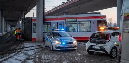 Motorniczy spowodował wypadek tramwaju w Łodzi?