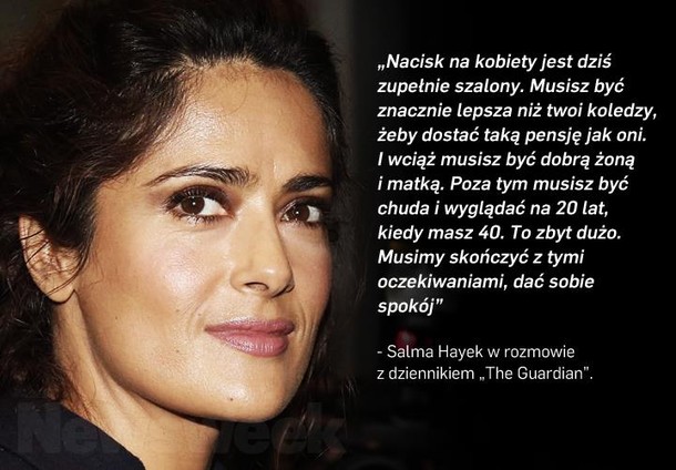 Salma Hayek kobiety aktorstwo Hollywood feminizm