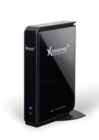 Możliwość bezprzewodowego przesyłania obrazu i dźwięku oprócz telewizorów mają również odtwarzacze sieciowe, na przykład Xtreamer. 