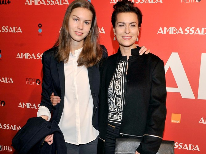 Danuta Stenka z córką Pauliną