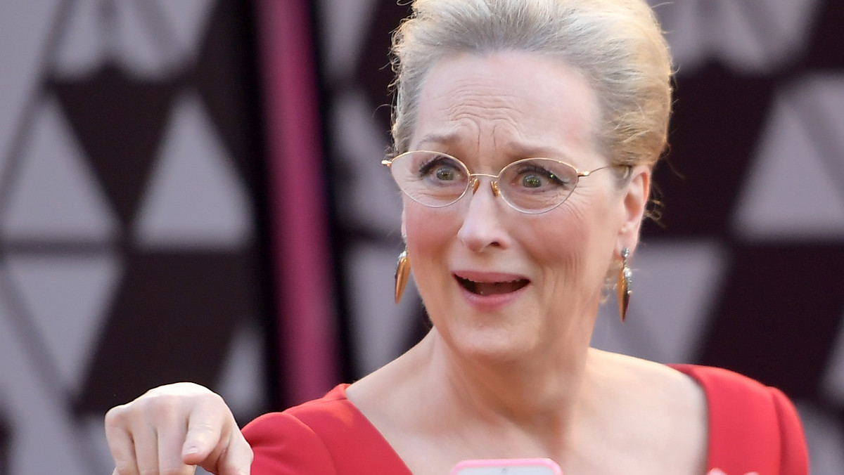Meryl Streep na gali Oscary 2018