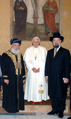 ITALY-ISRAEL-POPE-RABBI