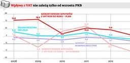 Niższa inflacja nie zmniejszy dochodów Skarbu Państwa z VAT