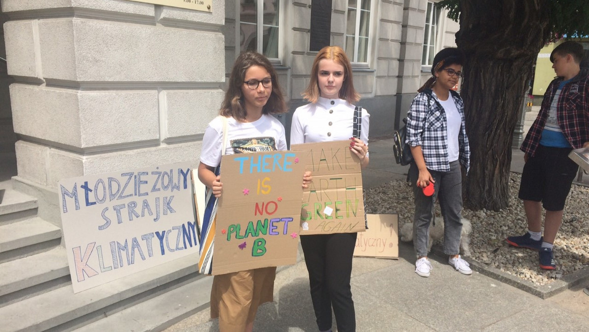 Młodzieżowy Strajk Klimatyczny w Kielcach